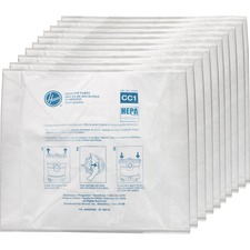 Hoover HushTone Type-CC1 HEPA Bags - Case of 10 Bags