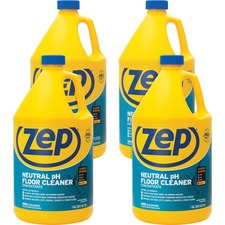 Zep Neutral Floor Cleaner Concentrate - Case of 4 Bottles