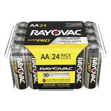 Rayovac Ultra Pro Alkaline AA Batteries - Case of 288 Batteries