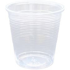 Genuine Joe 5-oz. Translucent Plastic Cups - Case of 2500 Cups