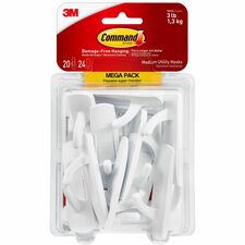 Command Medium Utility Hooks - Set of 20 Hooks