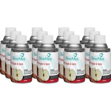 TimeMist Metered 30-Day Refill - Dutch Apple Spice Scent - Case of 12 Refills