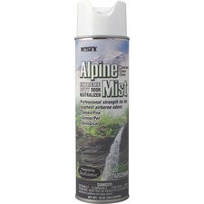 MISTY Extreme Odor Neutralizer - Alpine Mist Scent - Case of 12 Cans