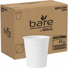 Solo 3 oz. Treated Paper Water Cups - Case of 5000 Cups