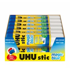 Saunders UHU Stic Color Glue Stick - Case of 12 Sticks
