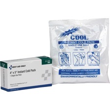 First Aid Only Single-Use Instant Cold Pack - Case of 30