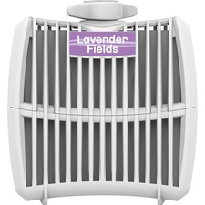 Genuine Joe Air Freshener Refill Cartridges - Lavender Field Scent - Case of 12 Refills