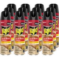 Raid Ant/Roach Killer Spray - Case of 12 Cans