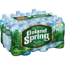 Poland Spring Bottled Spring Water - Case of 24 Bottles