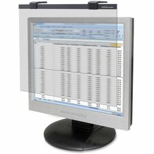 Business Source Black Privacy Filter - 19" or 20" LCD