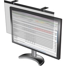 Business Source 21 1/2" LCD Monitor Privacy Filter- 16:10 Ratio