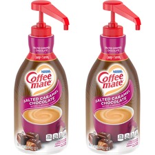 Coffee-mate Salted Caramel Chocolate Liquid Coffee Creamer - Case of 2 Bottles