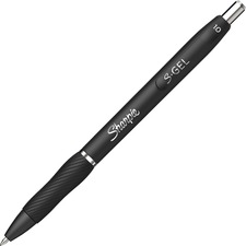 Sharpie S-Gel Pens - Black - 1mm point - Case of 36 Pens
