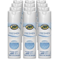 Zep Freshen Disinfectant Spray - Case of 12 Cans