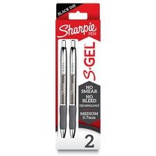 Sharpie Gel Pen (Pack of 2) - Blue, 1mm