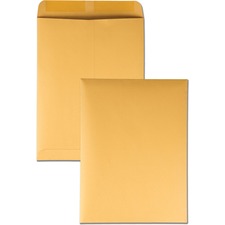 Quality Park Kraft Catalog Envelopes - 9"W x 12"L - Case of 250 Envelopes