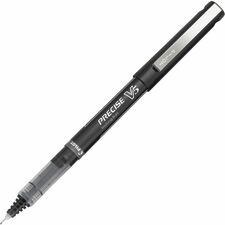 Pilot Precise V5 Extra-Fine Premium Capped Black Rolling Ball Pens - Case of 12 Pens