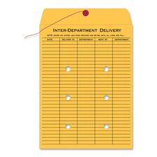 Quality Park Standard Interdepartmental Envelopes - 9"W x 12"L - Case of 100 Envelopes
