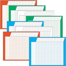 Trend Horizontal Incentive Charts - Eight Assorted Colors
