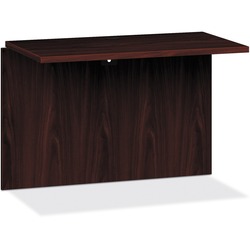 HON 10500 Series Bridge - 29.5" Height x 42" Width x 24" Depth - Square Edge - Finish: Laminate, Mahogany - Scratch Resistant, Stain Resistant - For Office - 1 Each HON10560NN