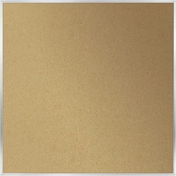 Ghent Natural Cork Bulletin Board with Aluminum Frame - 48" Board Height x 48" Board Width - Natural Cork, Fiberboard Surface - Self-healing, Laminated, Long Lasting, Rigid - Satin Aluminum Frame - 1 Each - TAA Compliant GHEAK44