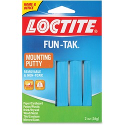 Loctite Fun Tak Mounting Putty - Blue - Moisture Resistant - For Multipurpose - 1 Each LOC1270884