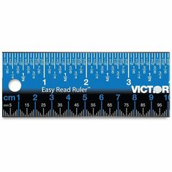 【未開封】25th SPELL RULER 1BOX EU版 VCT EZ12SBL Victor Easy Read Ruler VCTEZ12SBL