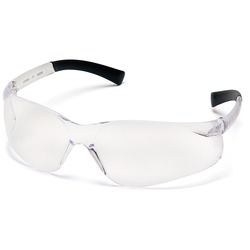 ProGuard Classic 820 Series Safety Eyewear - Ultraviolet Protection - Clear - Non-Slip Temple, Frameless, Wraparound Lens, High Visibility, Comfortable, Rubber Tipped Temples, Anti-fog - 1 Each PGD8010