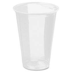 SOLO Cup Company Plastic Party Cold Cups, 16 oz, Clear, 50 pack