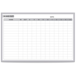 Ghent Dry Erase Board - 36" (3 ft) Width x 24" (2 ft) Height - White Steel Surface - Satin Aluminum Frame - Rectangle - Horizontal - Magnetic - Stain Resistant, Ghost Resistant, Fade Resistant, Accessory Tray - 1 Each - TAA Compliant GHEGRPM301E23