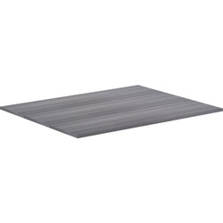 Lorell Revelance Conference Rectangular Tabletop - 1" Height x 59.9" Width x 47.3" Depth x 1" Thickness - Material: Laminate - Finish: Weathered Charcoal - 1 Each LLR16256