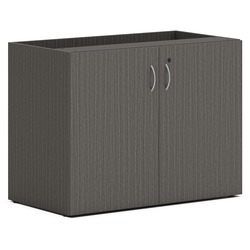 HON Mod HLPLSC3620 Storage Cabinet - 29" Height x 36" Width x 20" Depth - Finish: Slate Teak - 1 Each HONPLSC3620LS1