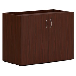 HON Mod HLPLSC3620 Storage Cabinet - 29" Height x 36" Width x 20" Depth - 2 Door(s) - Finish: Traditional Mahogany - 1 Each HONPLSC3620LT1