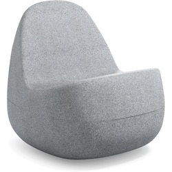 HON Skip Chair - Plastic Seat Material - Light Gray Back Color - Plastic Back Material - Light Gray - Plastic - 1 Each HONSKPGRY