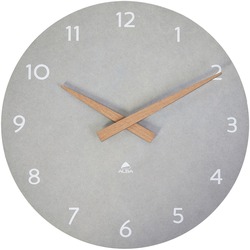 SKILCRAFT® Quartz Wall Clock - Quartz - White Main Dial - Black