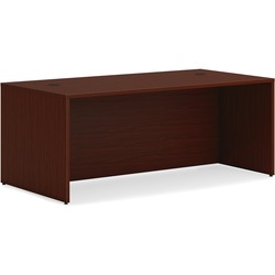 HON Mahogany Laminate Mod Desk Component - 29" Height x 72" Width x 36" Depth - Material: Metal - Finish: Mahogany Laminate - 1 Each HONLDS7236LT1
