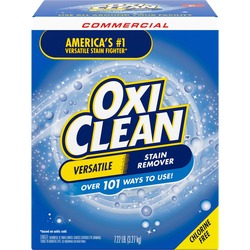 OxiClean Stain Remover Powder - 115.52 oz (7.22 lb) - Chlorine-free, Color Safe - Blue - 1 Each CDC00069