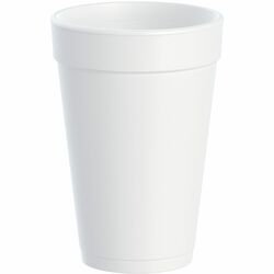 Dart Insulated Foam Cups - 16 fl oz - 1000 / Carton - White - Foam - Cold Drink, Hot Drink, Soft Drink DCC16J16