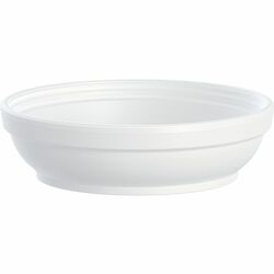 Dart J Cup 5 oz Insulated Foam Bowls - White - Foam Body - 50/Pack - 20 / Carton DCC5B20
