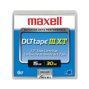 Maxell Dlttapeiiixt 15 Gb Native 30 Gb Compressed 1828 Ft Tape Length 1 Pack 183570