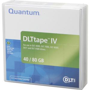 Quantum Dlttapeiv 40 Gb Native 80 Gb Compressed 1827 99 Ft Tape Length 1 Pack Thxkd02