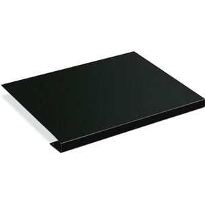 HON Metal Corner Sleeve - 22.50" Width x 18" Depth - Metal - Black - 1 Each