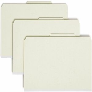 Smead Plain 2/5 Tab 2-divider Classification Folders