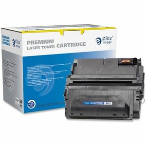 Elite Image Remanufactured Laser Toner Cartridge - Alternative for HP 38A (Q1338A) - Black - 1 Each - 12000 Pages