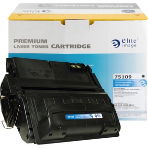 Elite Image Remanufactured Laser Toner Cartridge - Alternative for HP 42A (Q5942A) - Black - 1 Each - 10000 Pages