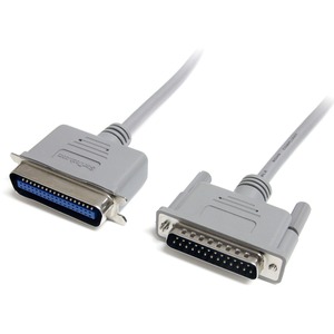 StarTech.com 6 ft DB25 to Centronics 36 Parallel Printer Cable - M/M - 1 x DB-25 Male Parallel