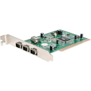 StarTech.com 4 Port PCI 1394a FireWire Adapter Card with Digital Video Editing Kit