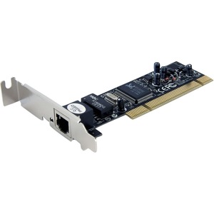 StarTech.com 1 Port Low Profile PCI 10/100 Mbps Ethernet Network Adapter Card - 1 Port - 10/100Base-TX - Internal - Low-profile