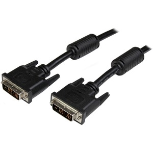 StarTech.com 10 ft DVI-D Single Link Cable - M/M - 1 x DVI-D Male - 1 x DVI-D Male Video - Black