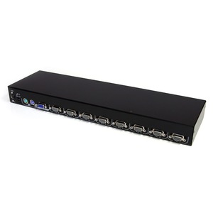 StarTech.com 8 Port PS/2 KVM Switch Module for 1UCABCONS/17/19 - 8 Port - 1U - Rack-mountable